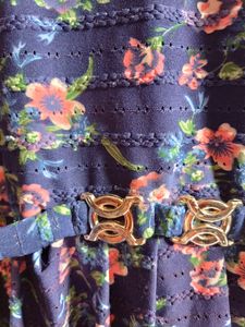 Sleeve Less Navy Blue Dress