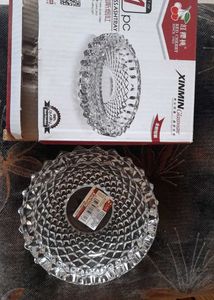 Glass Plate Cute For Presentation.