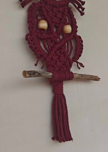 Macrame Owl Wall Hanging