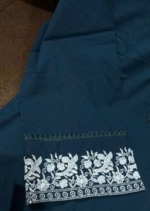 Teal Ethnic Co-ord Set