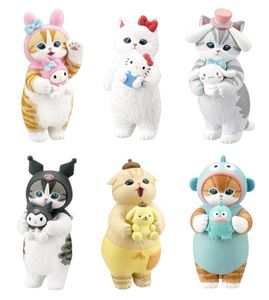 Mofusand x sanrio figurins
