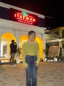 Zara Lime Green Ruched Off-Shoulder Top