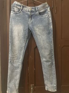 Light Blue Regular Fit Jeans