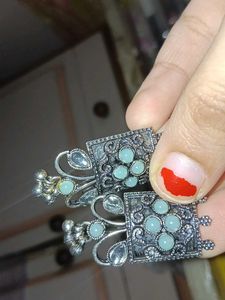 Boho Style Gemstone Earrings