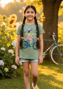 8-10 year Cute Graphic Print Tee