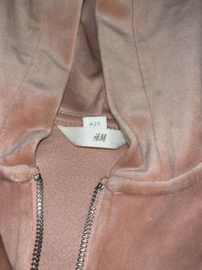 velour track suit jacket