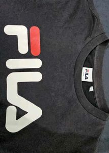 FILA Logo T-Shirt | Black | Original | Men's