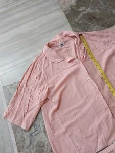 Pink Cotton Pajama Set