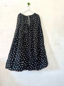 Trendy Layered Flowy Skirt