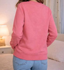 Floral Embroidered Crewneck Sweatshirt