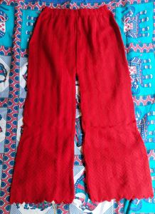 Red Palazzo Pants