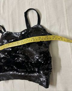Sparkling Sequin Party Cami Top/ Blouse