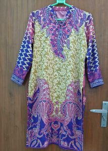 Woolen Printed Kurti