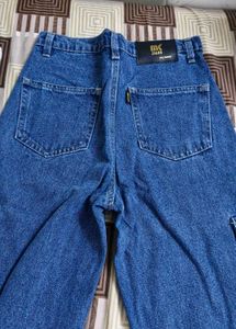 cargo blue jeans