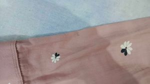 Men's Pink Floral Print Casual Shirt