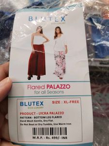 Blutex Palazzo Pants - Set of 3 ✨✨🤍💙💙