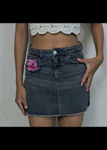 denim skirt