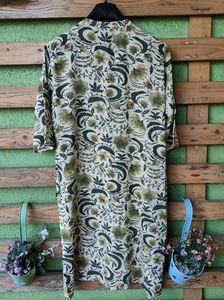 Floral Print Kurta 💚🤍💛