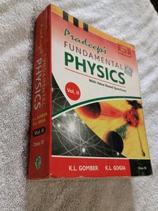 Pradeep's Physics Vol 2 Book For Class 11th CBSE