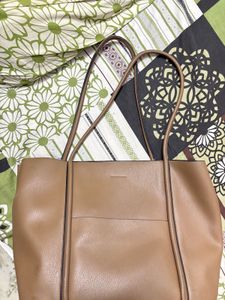 Stylish Tan Tote Bag