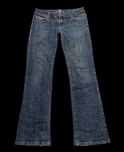 Blue Bootcut Jeans