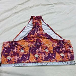 Abstract Print⭐ High-Waisted Bikini Bottom