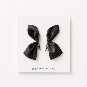 Bowknot Side Hair Clips