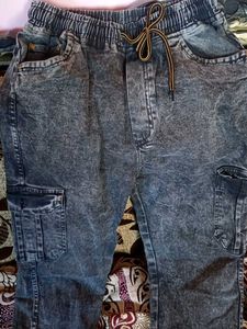 Normal Wash Cargo Jogger Pants