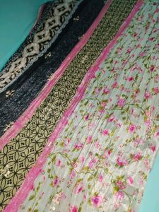 3 Different Types Of Dupattas Combo