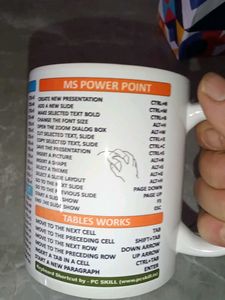MS Excel Shortcut Mug