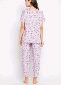 clovia Floral Maternity Pajama Set