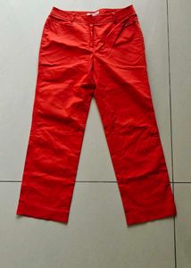 Red trousers