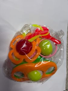 Colorful Baby Rattle Set
