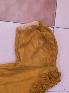 Yellow Ethnic Gown
