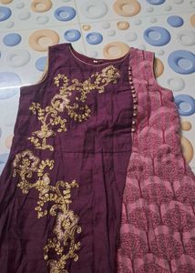 Elegant Embroidered gown