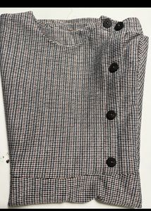 new Zara dress for girl Chic Houndstooth