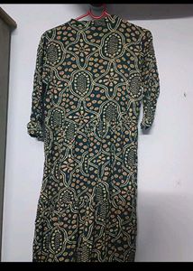 Patterned Maxi Dress