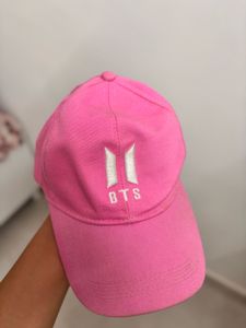 BTS Pink Baseball Cap