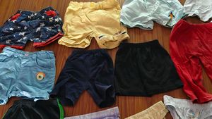 Bundle of kid shorts and underwear