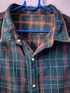 Levi's checked shirt (double side)