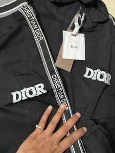 Christian Dior Black Zipper Jacket Tracksuit