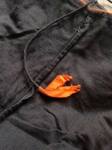 Black Embroidered Blouse