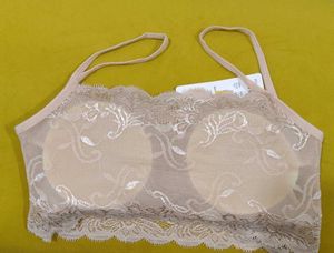 032 - Lace Net Bra Party Wear