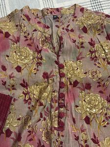 Beautiful Floral Print Kurta