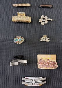 Sparkling Hair Claw Clips & Barrette Set