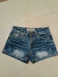 summer denim shorts
