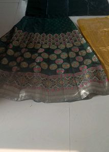 Elegant Green Lehenga Choli Set
