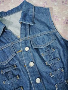 Savana Blue Denim Vest