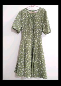 Floral Print Mini Dress