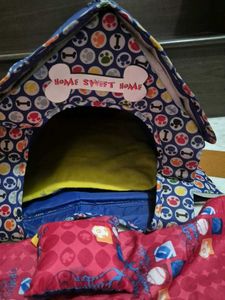 Cozy Pet Bed &amp; Plush Toy Set